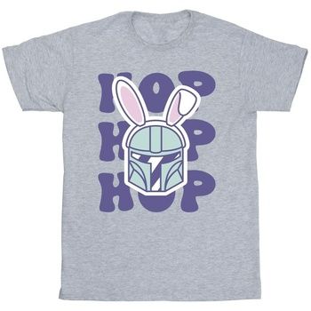 Disney Camiseta manga larga The Mandalorian Hop Into Easter para niña