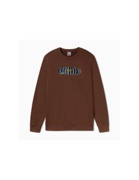 Sudadera Puma Essentials+ Graphic Crew Fl Hombre
