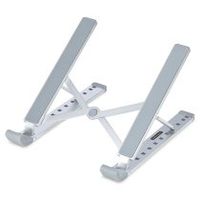 soporte de ordenador portatil laptop-riser-bar soporte plata