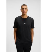 boss para hombre 50545930 camiseta unique negro m homewear algodon manga corta