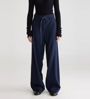 bellerose para mujer bw262112 s1152 pantalon solene marino 38 casual clasico poliester