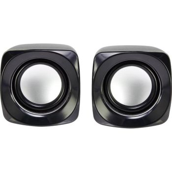 Altavoces Renkforce Mini USB Estéreo 6W con conexión USB y jack 3,5 mm