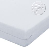 homesol  funda de colchon rizo elastica transpirable tratamiento antialergico con cremallera ideal para todas las alturas