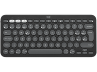 teclado inalambrico - logitech k380s bluetooth-usb multidispositivo multisistema teclas programables de accesos directos negro