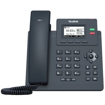 Yealink SIP-T31 Teléfono IP 2 Cuentas Sip con PSU Negro