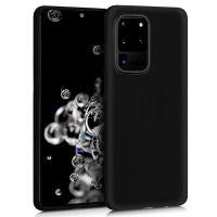 cool funda silicona negra para samsung galaxy s20 ultra