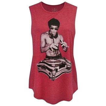 Bna78 Camiseta tirantes Gung Fu Scratch para mujer