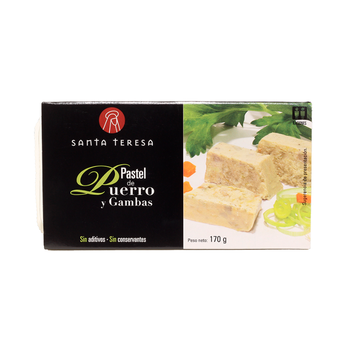 Pastel de Puerro y Gambas Santa Teresa 170 g