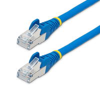 1m lszh cat6a ethernet cable - blue