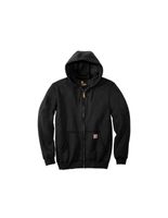 chaqueta carhartt zip hooded sweatshirt hombre negro