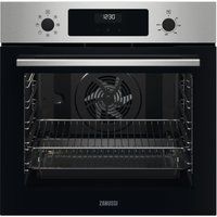 zanussi fancook zohcx3x2 electric oven - stainless steel stainless steel