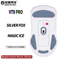 patines de raton deportivos de forma inusual pies rapoo vt9 pro superficie curvada ptfe anti colapso magic ice silver fox