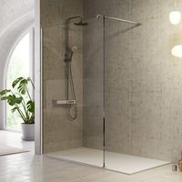 panel fijo de ducha fresh  110 cm cristal transparente