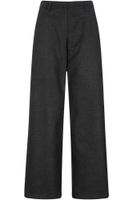 pantalon de pierna recta de franela lead 40