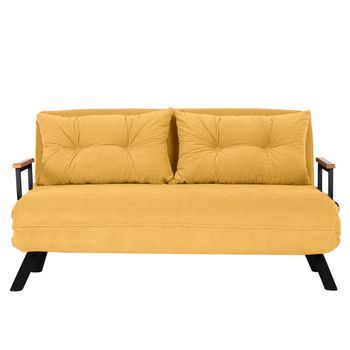 Sofá Cama 2 Plazas Sando Mostaza