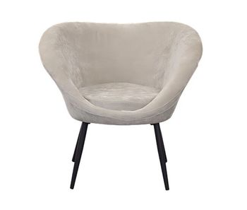Sillon textil color beige serie ozome 85cm