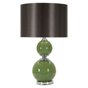 Lámpara De Mesa De Cristal Cm Ø 38x65