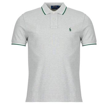 Polo Ralph Lauren Polo POLO DE CORTE RECTO EN ALGODÓN BASIC MESH CON CUELLO DE RAYAS para hombre