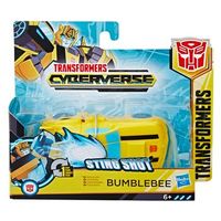 bumblebee sting shot - figura - transformers cyberverse adventures - 6 anos
