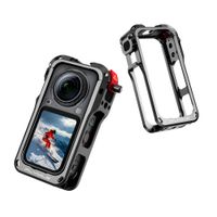 juego de accesorios para camara insta360 x6 protector de lente protector de pantalla funda de silicona tapa de lente y marco protector
