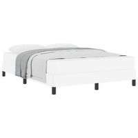 estructura de cama con colchon puro 160 x 200 cm tela vidaxl