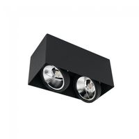 plafon de techo plaza 2 luces