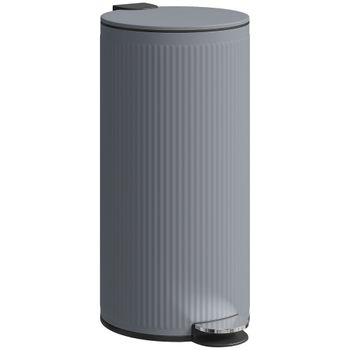 Cubo de basura 36x30x60.5 cm gris