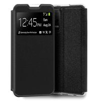 cool funda flip cover liso negro para xiaomi redmi note 12 5gpoco x5 5g