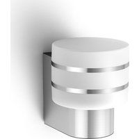 philips hue tuar white outdoor wall lantern white