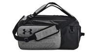 bolsa de deporte under armour contain duo m gris negra