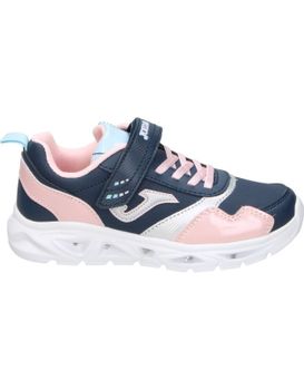 Zapatillas Con Luces Joma Star Jr Rosas Y Azules Para Niña 33