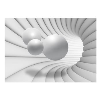 Papel Pintado 3d - Race Through The Tunnel (250x175 Cm)