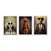 burton style animal illustrations and posters inspired by burtons dark and goth art interior design and decoration sets collection 13 nacnic