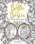 la bella y la bestia un libro para colorear