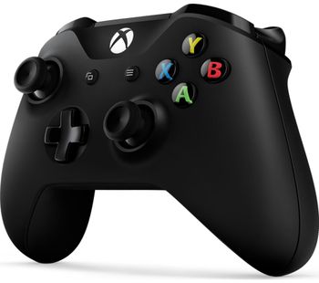 MICROSOFT Xbox One Wireless Gamepad - Black, Black