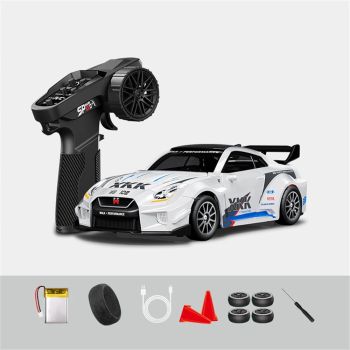 Hstar D43-02 RTR 1/43 2.4G 4WD Coche RC Drift Gyro Mini Cuerpo de Aleación Proporcional Completo Luz LED Control Remoto