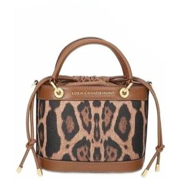Lola Casademunt Bolso Combined Bucket Bag With Leather Effect para mujer