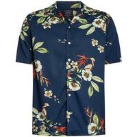 superdry camisa manga corta camisa de manga corta con estampado hawaiano para hombre