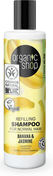 Organic Shop Champú Cabello Normal Plátano y Jazmín 280 ml