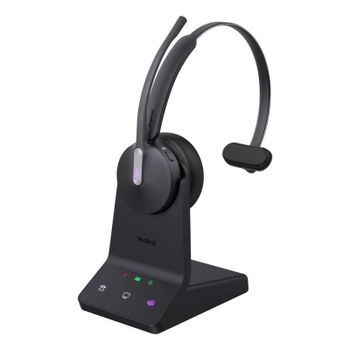 Auriculares Yealink WH64 Mono inalámbricos Bluetooth para oficina y Teams negros