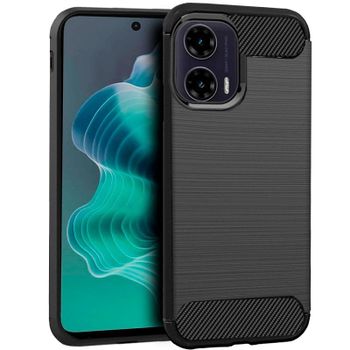 Cool Carcasa para Motorola Moto G35 5G Carbón Negro