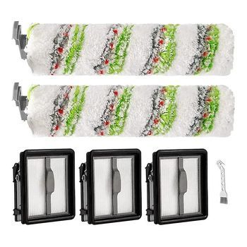 Filtro Hepa De Repuesto Para Cepillo Principal Compatible Con Aspiradoras Bissell X7 3350f 2832z 2955z, Accesorios ~24088