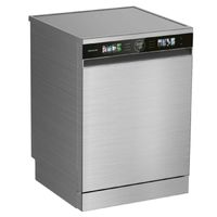 cecotec lavavajillas compacto de 60cm bolero aguazero 6620 inox c 1850w 15 cubiertos 8 programas motor inverter