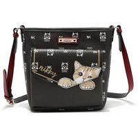 nikky by nicole lee bandolera bandolera nikky finds meow negro para mujer