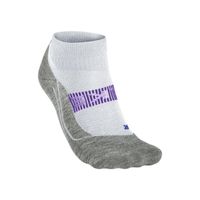 falke ru4 endurance cool short calcetines para correr mujeres - blanco