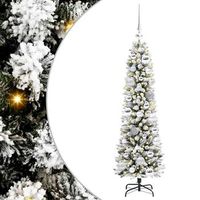 arbol de navidad artificial blanco 120 cm pvc metal y plastico vidaxl