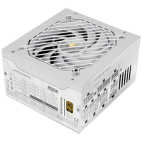fuente alimentacion 850w mars gaming mpb850psiw 80 plus gold fully-modular blanco