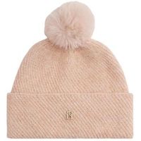 tommy hilfiger gorro th pom pom para mujer