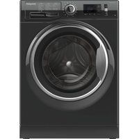 hotpoint activecare nm11 946 bc a uk 9 kg 1400 spin washing machine - black black