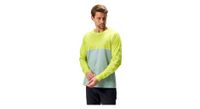 camiseta de manga larga estampada endura core verde amarillo